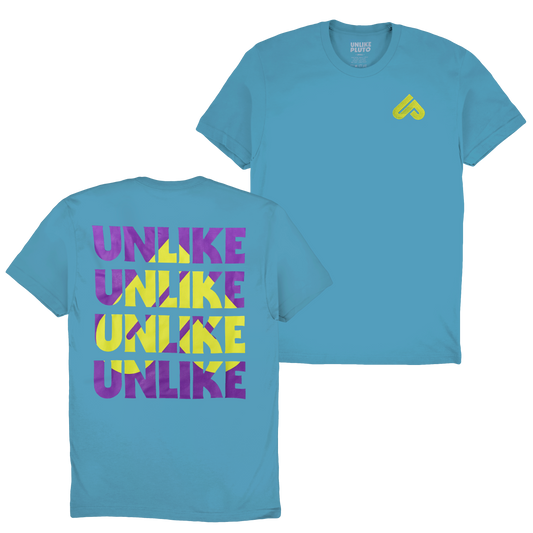 Overlay Tee (Blue)