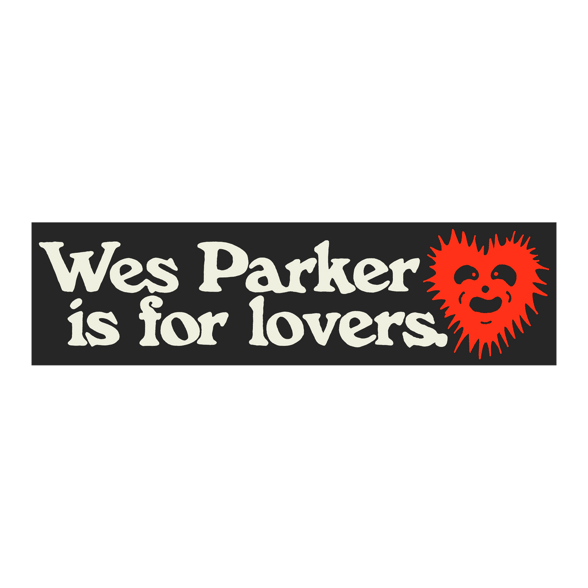 For Lovers Bumper Sticker