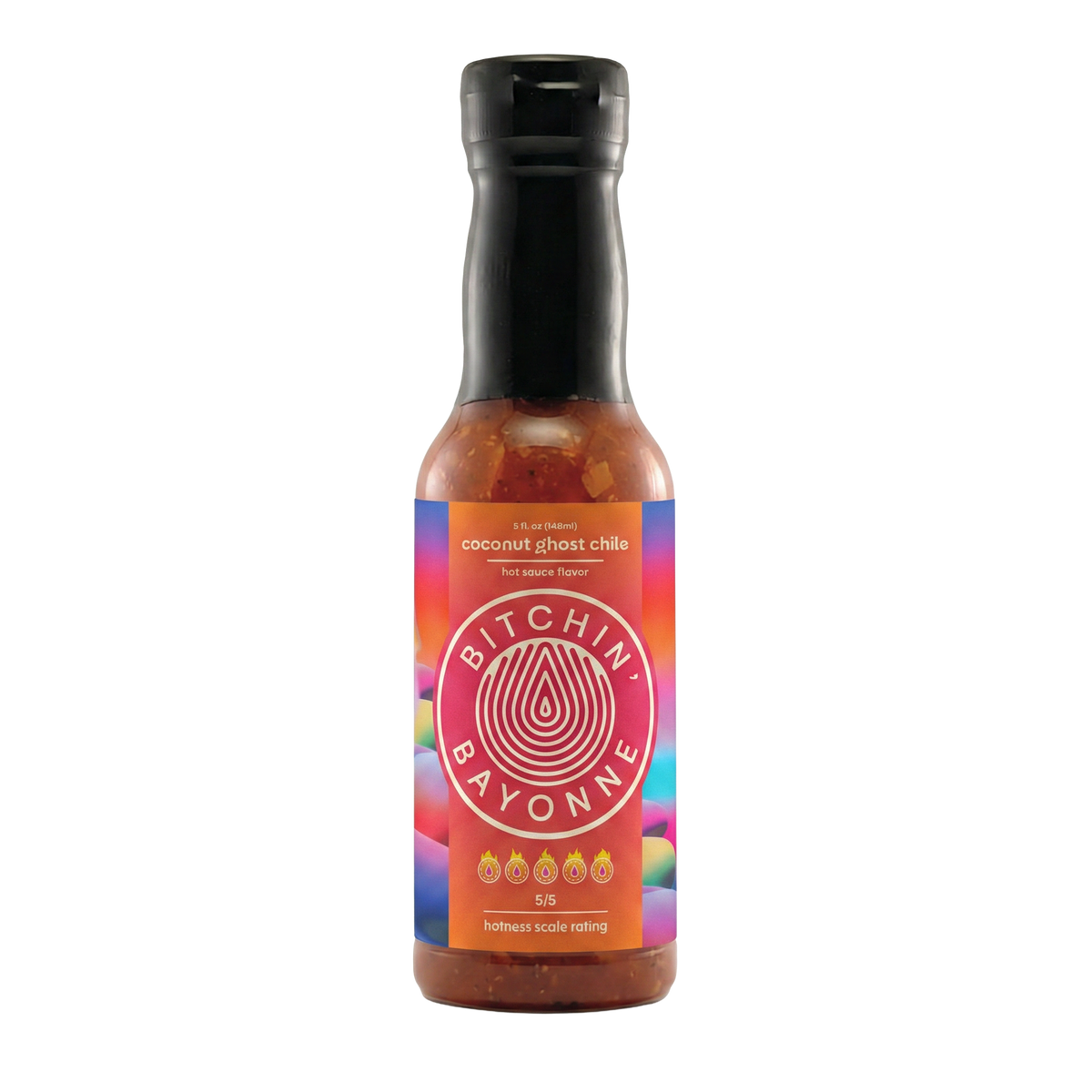 (Coconut Ghost Chile) Bitchin' Bayonne Hot Sauce