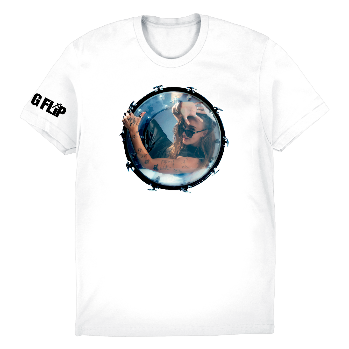 DRUMMER Tee (White)
