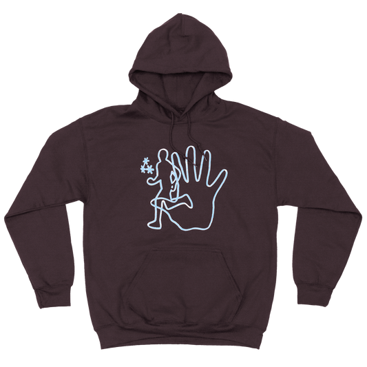 Guiding Hand Brown Hoodie