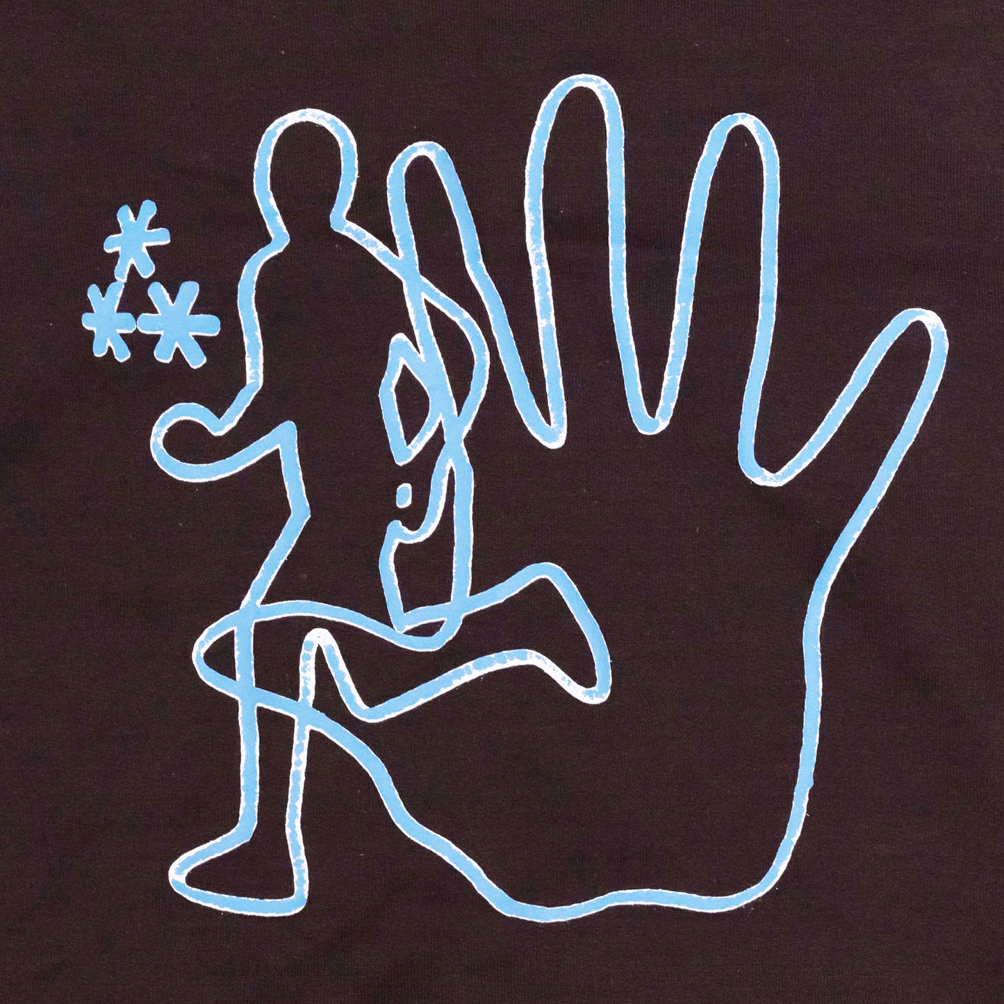 Guiding Hand Brown Hoodie
