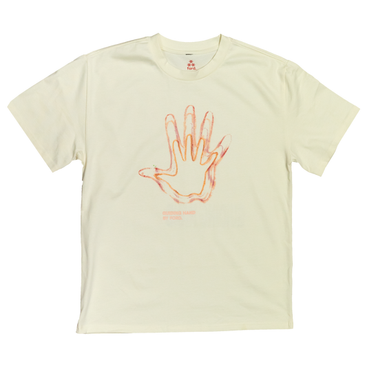 Guiding Hand Cream Tee