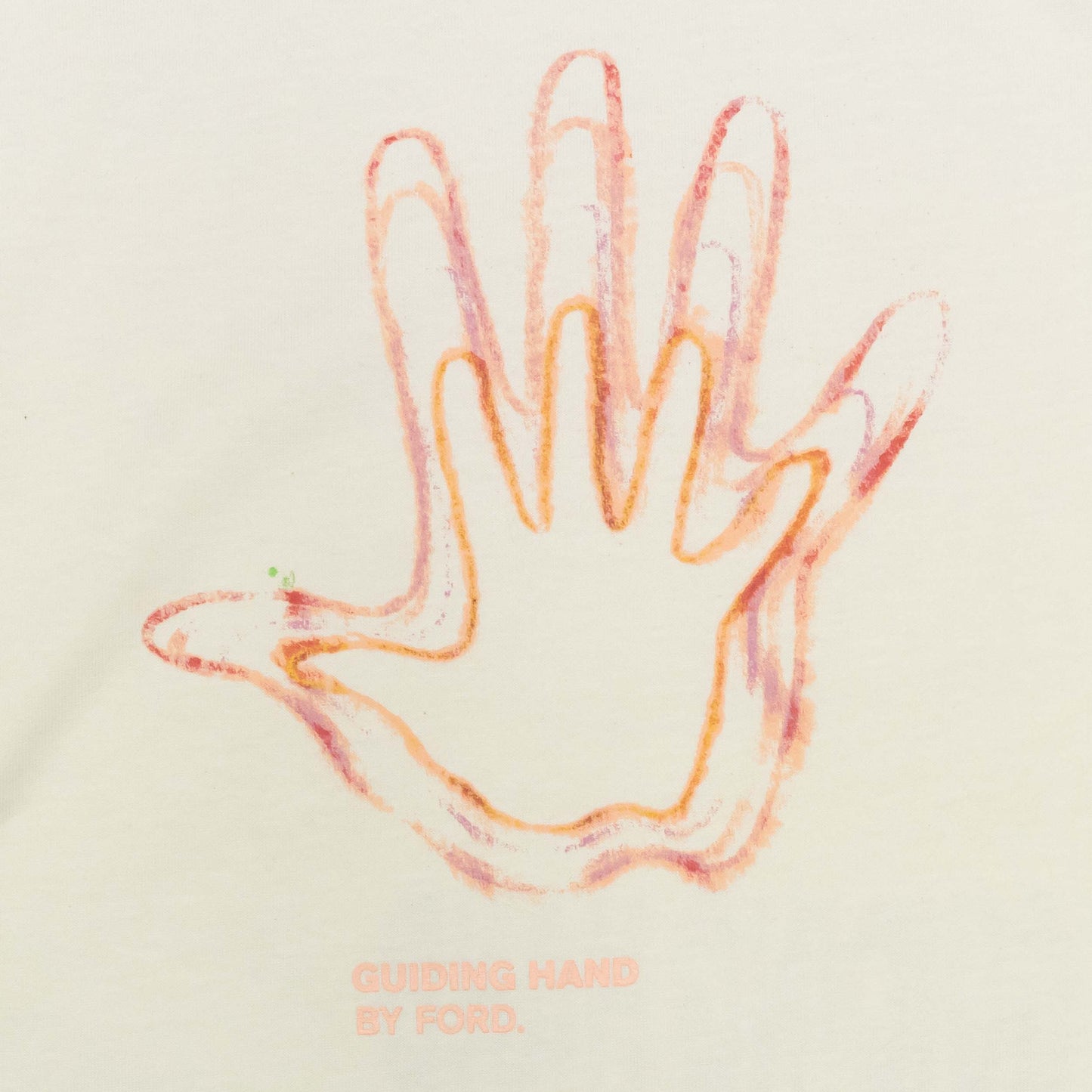 Guiding Hand Cream Tee