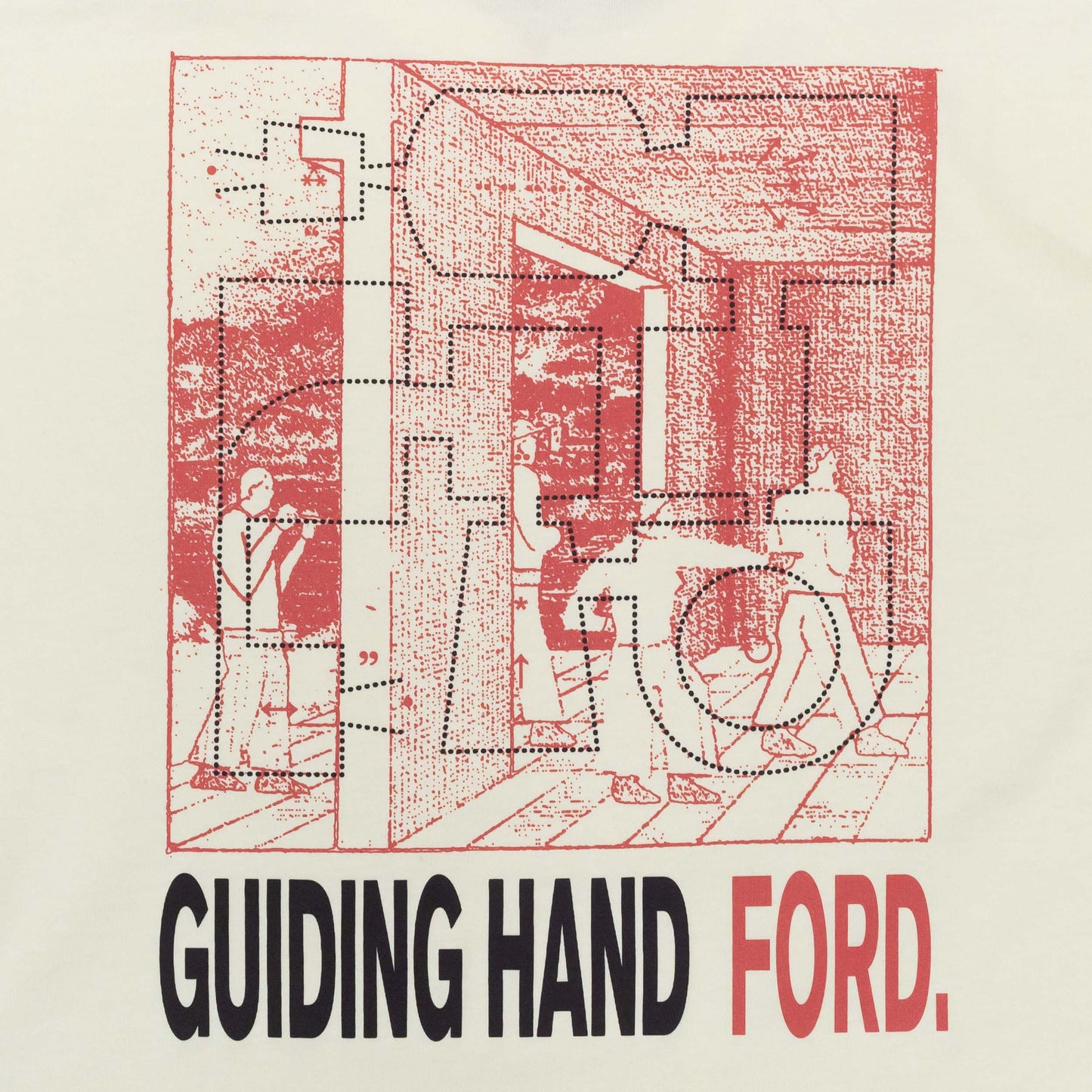 Guiding Hand Cream Tee