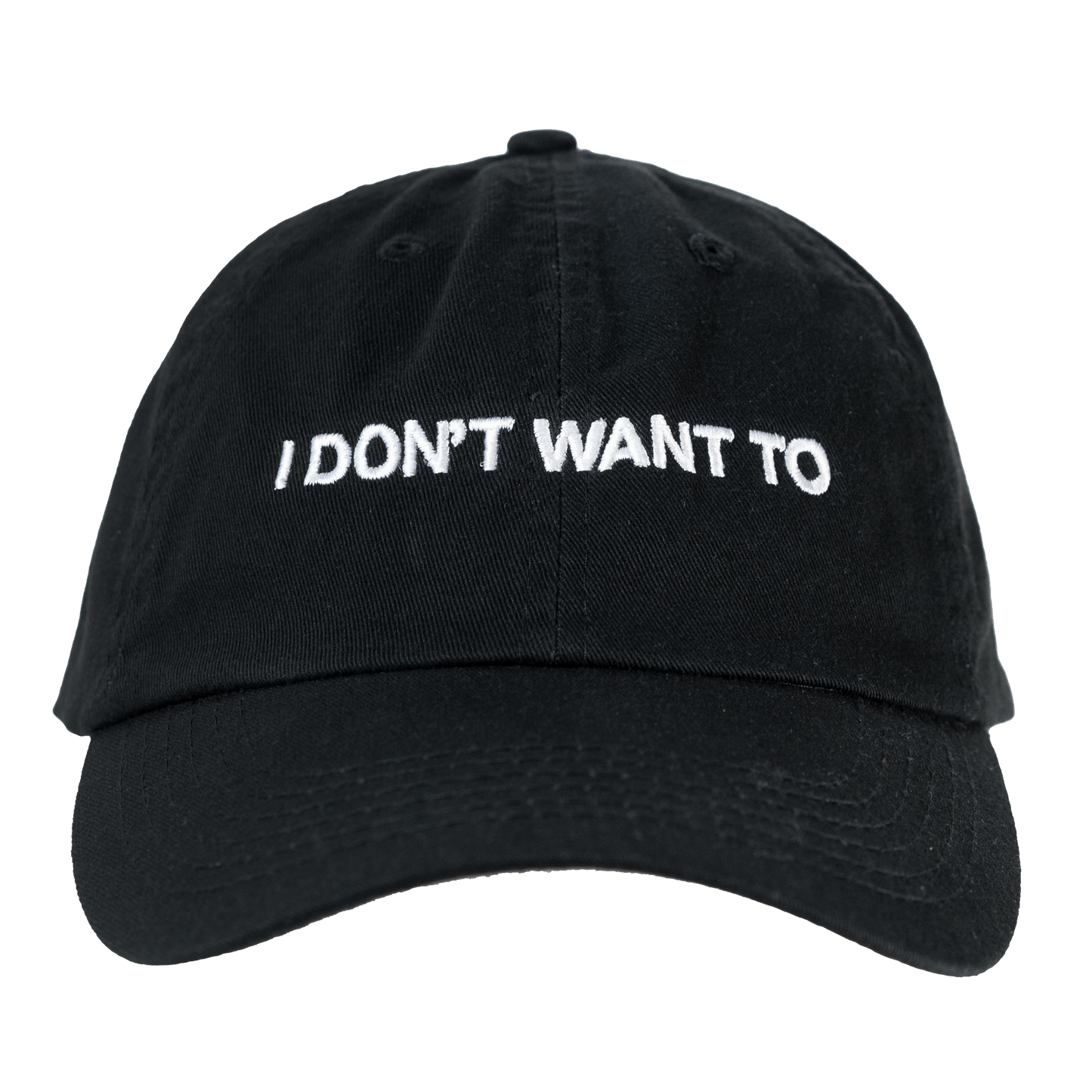 I Don't Want To Dad Hat (Black)