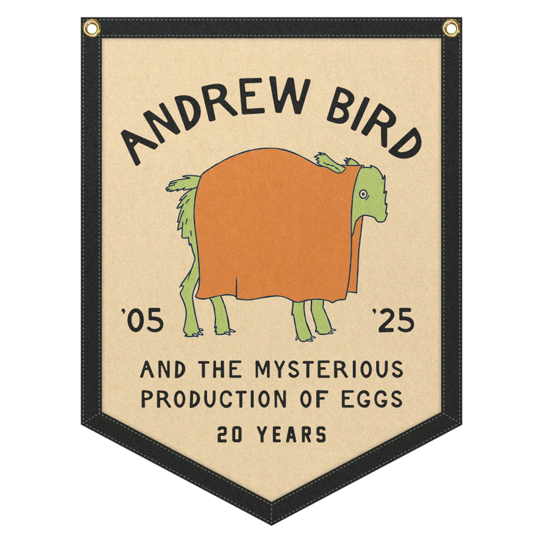 Andrew Bird X Oxford Pennant Camp Flag