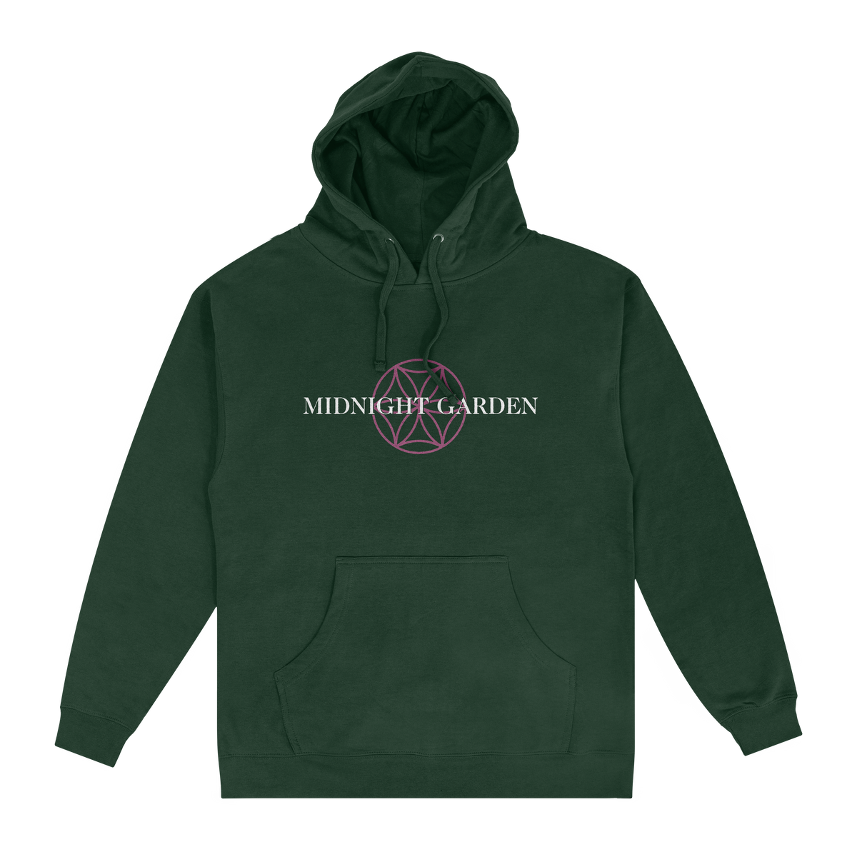 Midnight Garden Hoodie - Forest Green
