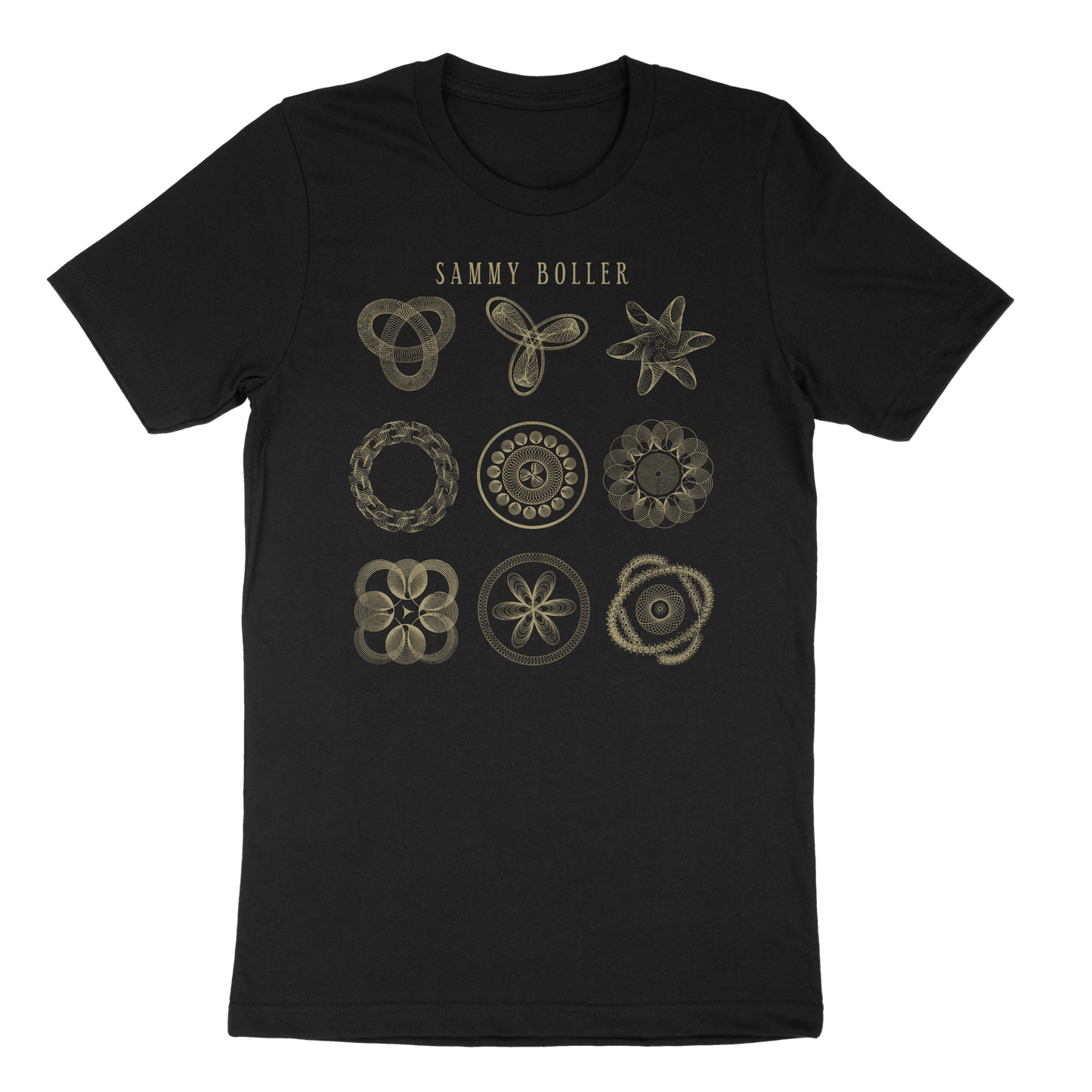 Midnight Spirals Tee