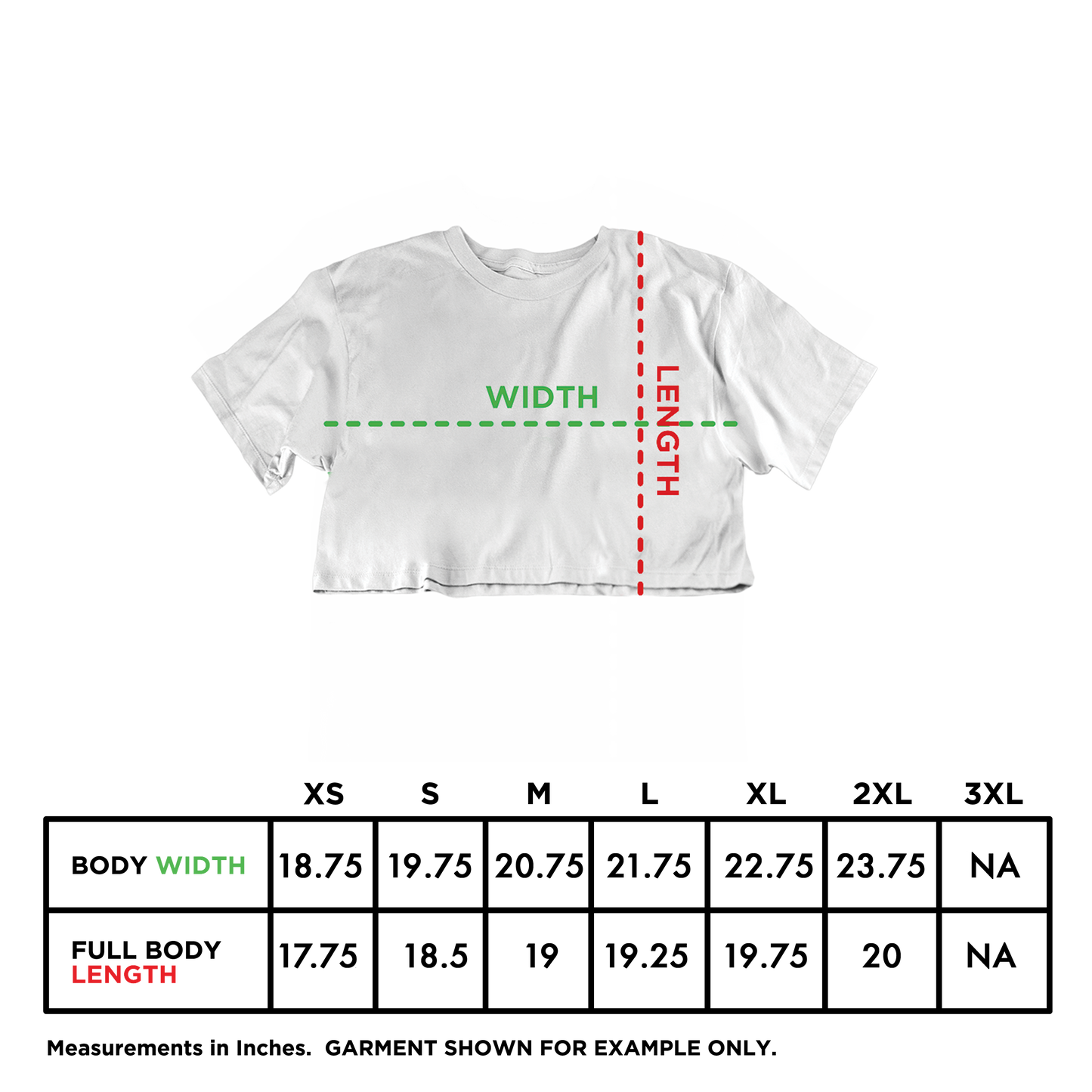 BRUK DOWN Crop Tee (White)