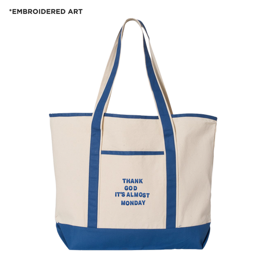 Thank God Beach Tote Bag
