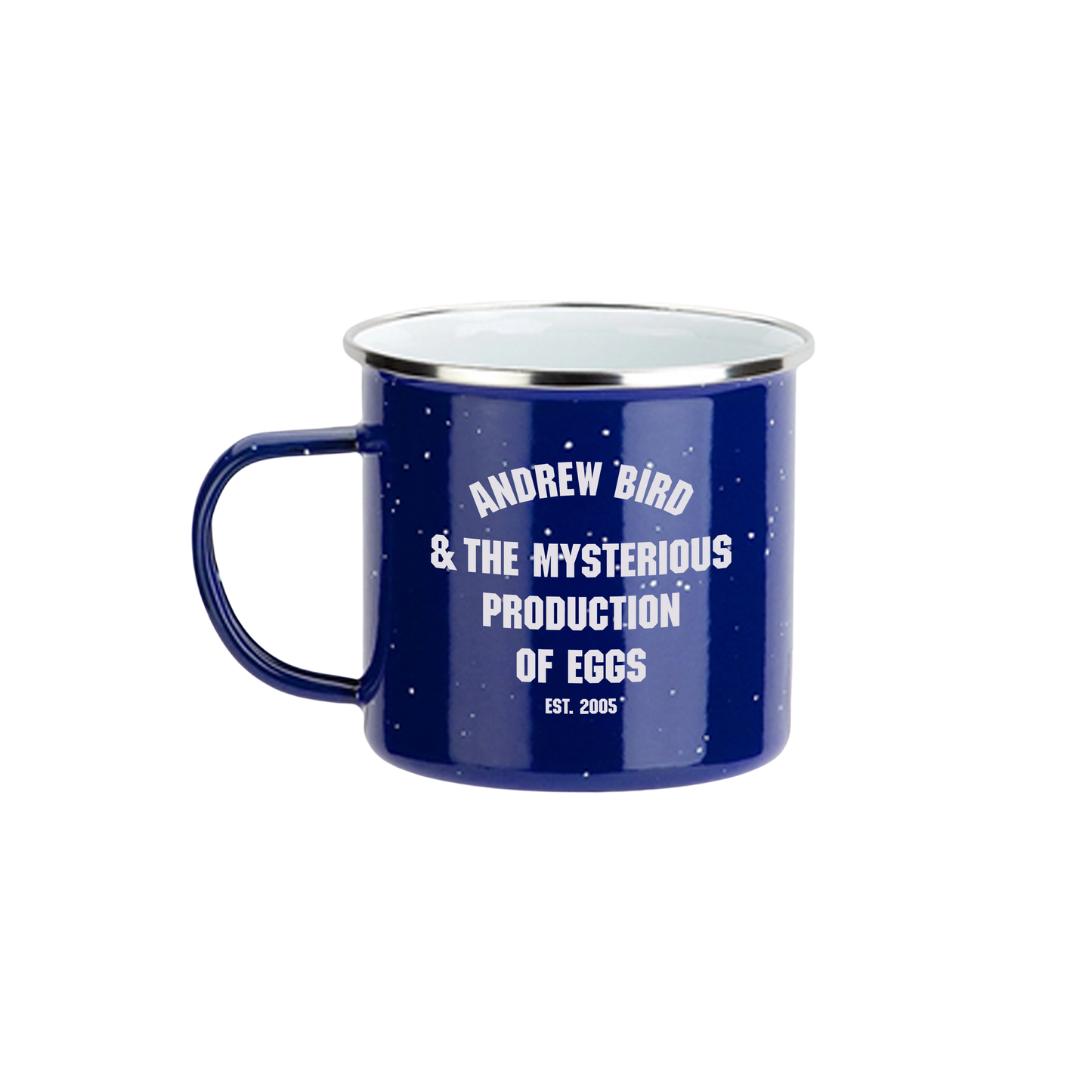 Andrew Bird & The Mysterious Production of Eggs Camp Mug
