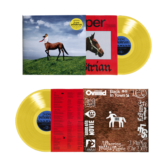 *SIGNED* Super Pedestrian LP (Yellow) – LIMITED EDITION