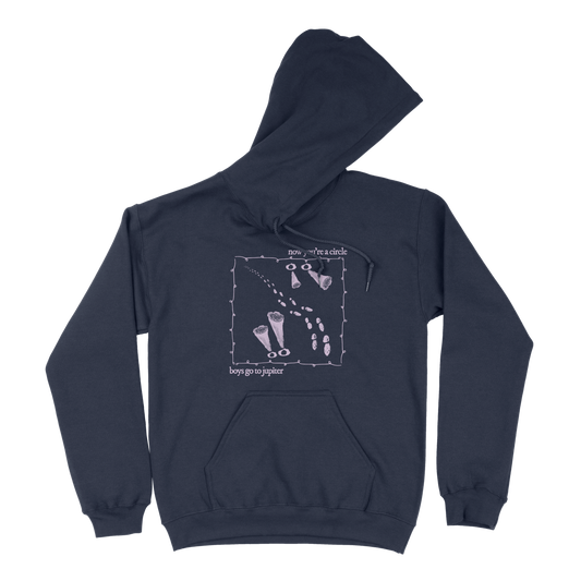 Now You're A Circle Hoodie - Navy