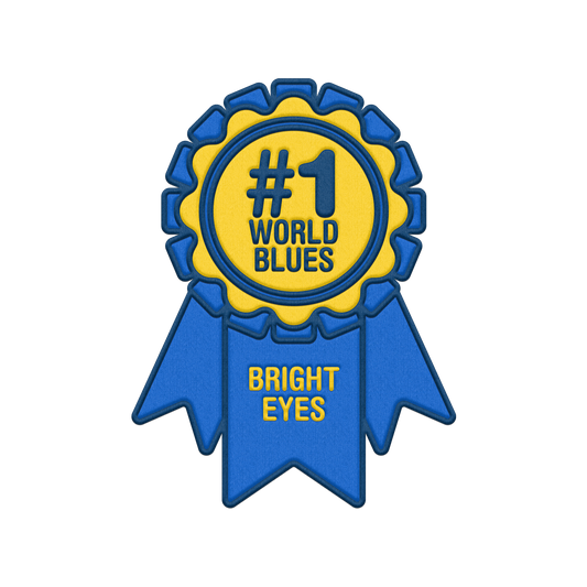 #1 World Blues Patch