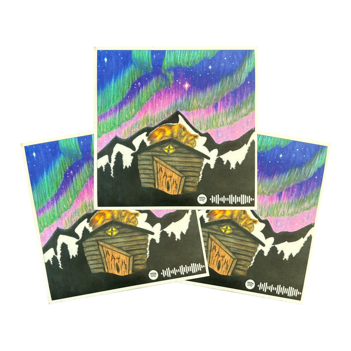 Bear on the Roof EP Sticker Pack
