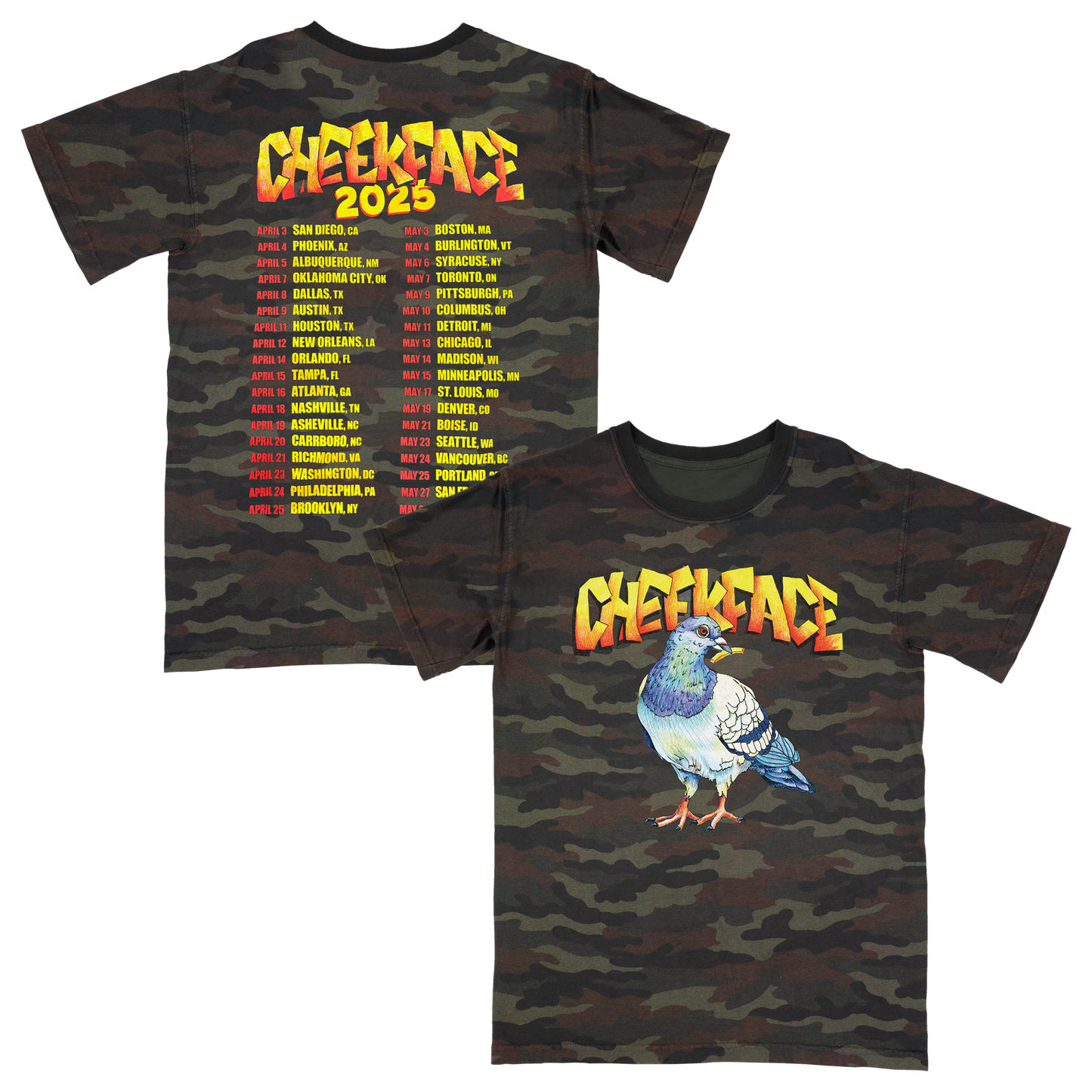 2025 US/Canada Tour Tee