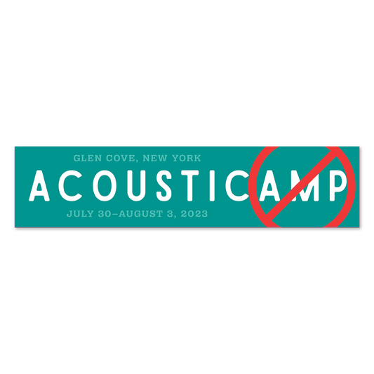 Acousticamp Sticker