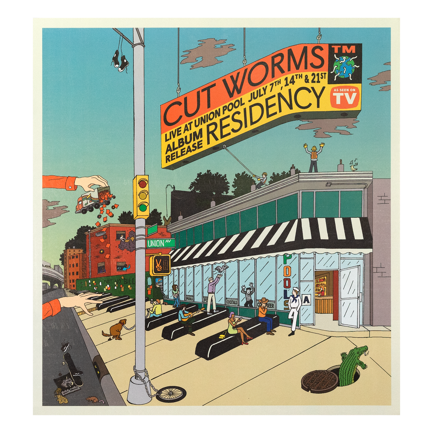 Union Pool Residency Poster