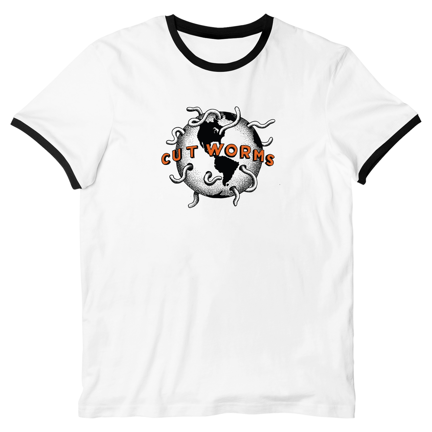 Worm World Ringer Tee