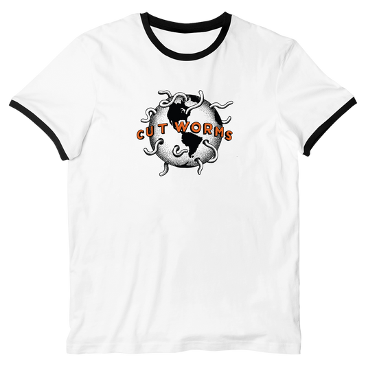 Worm World Ringer Tee