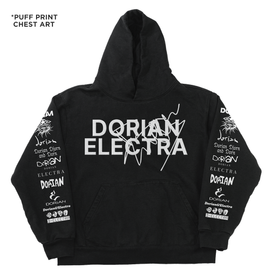 Many Logos Hoodie (Black)