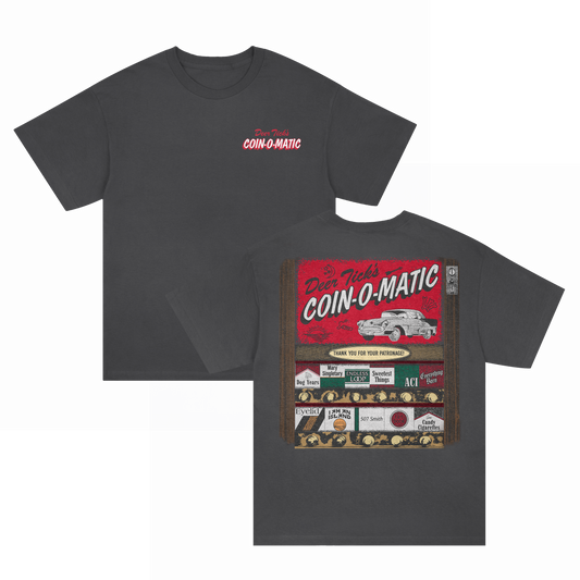Coin-o-matic Tee (Pepper Black)