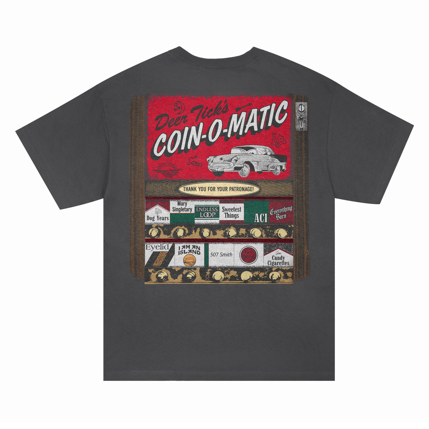 Coin-o-matic Tee (Pepper Black)