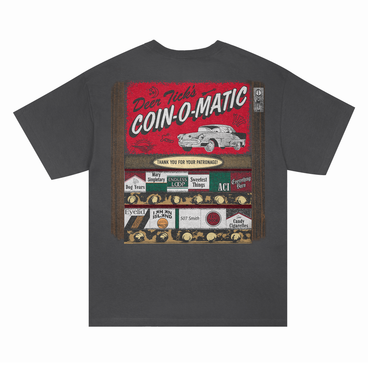 Coin-o-matic Tee (Pepper Black)