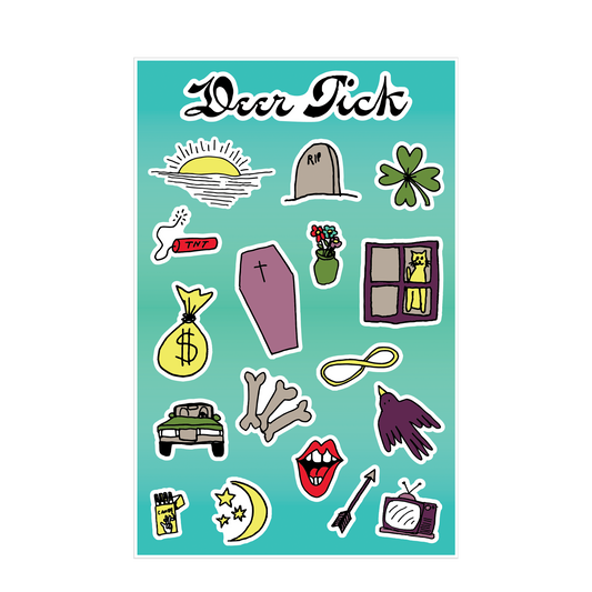 Coin-O-Matic Sticker Sheet