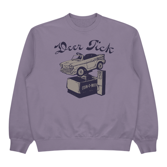 Coin Ride Crewneck (Plum)