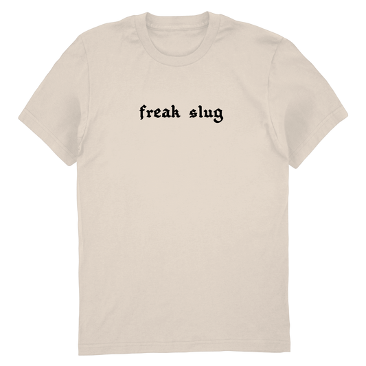 Freak Slug Logo Tee (Natural)
