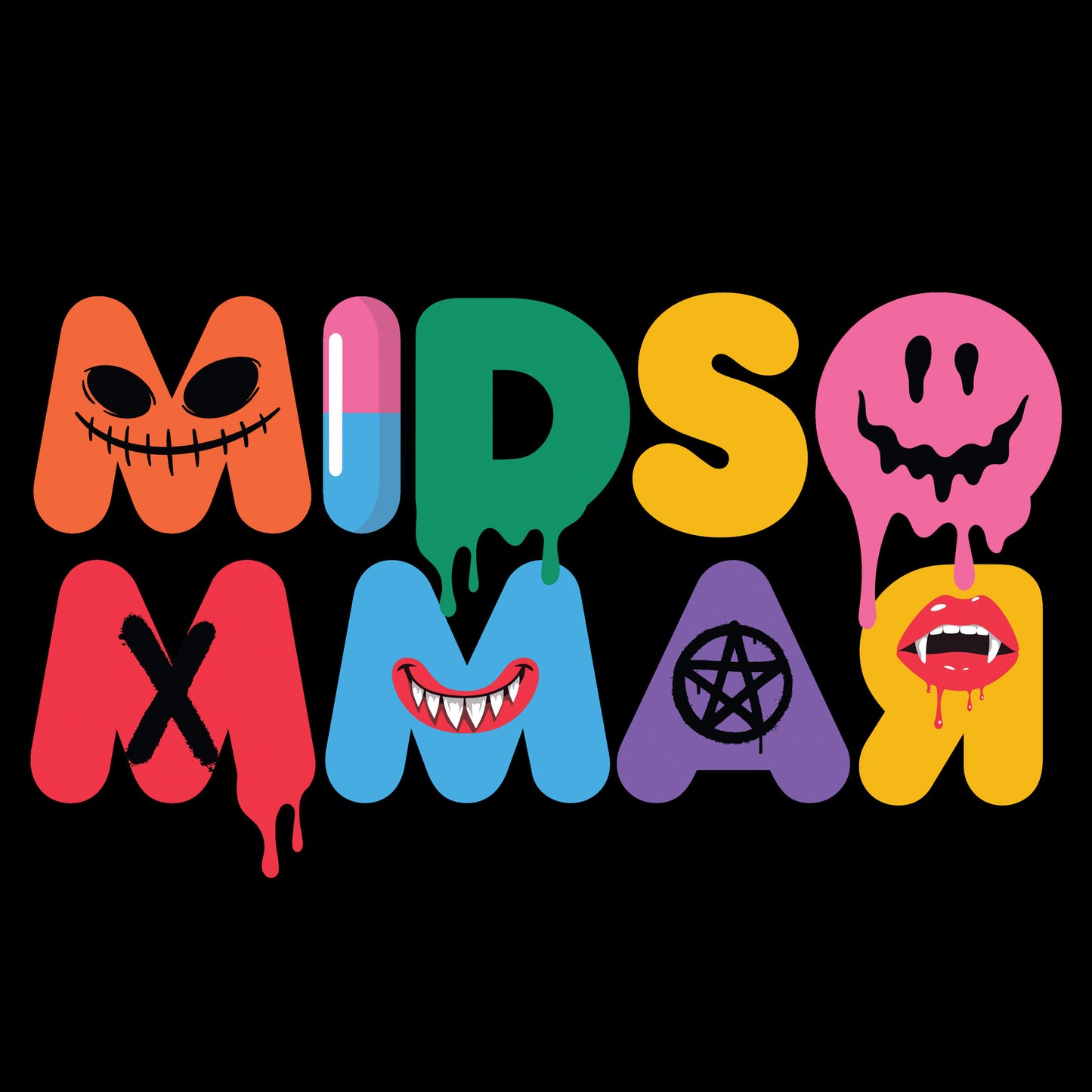 Midsommar Icons Tee (Black)