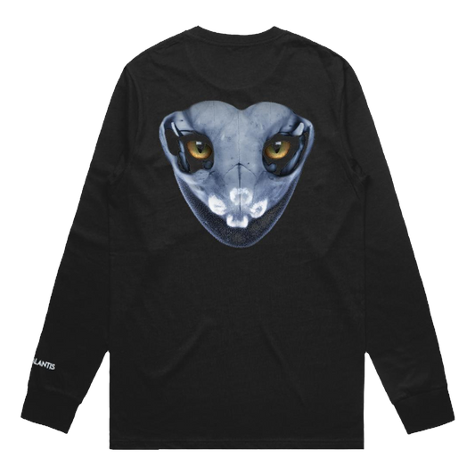 Skullfox Longsleeve Tee (Black)