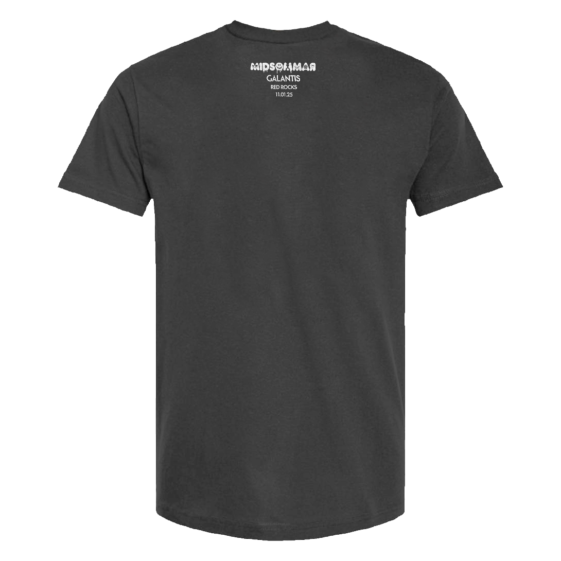 Midsommar Flower RRX 2025 Tee (Washed Black)