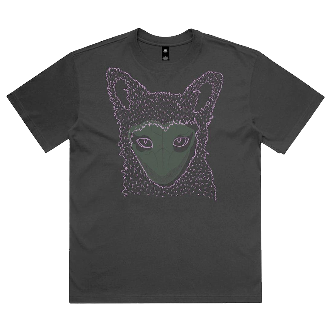 Glow-In-The-Dark Seafox Tee (Washed Black)