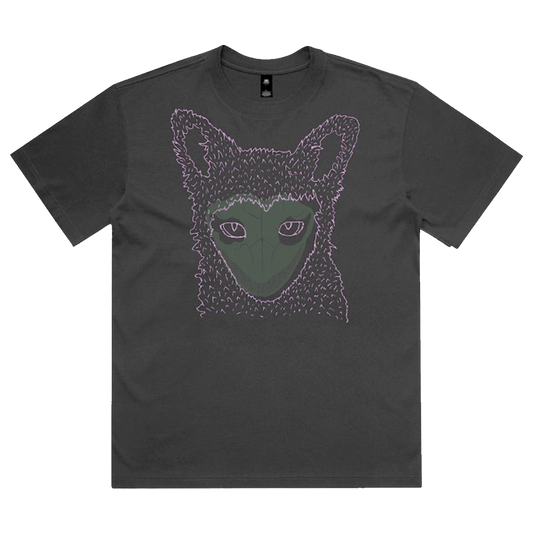 Glow-In-The-Dark Seafox Tee (Washed Black)