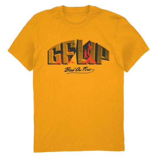 Bed on Fire Tee (Yellow)