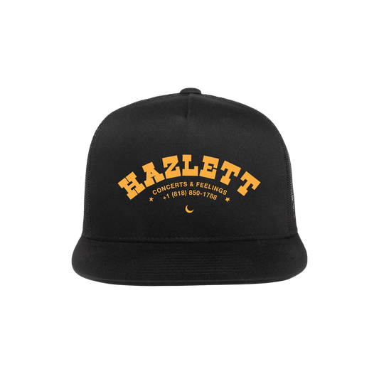 Black Trucker Hat