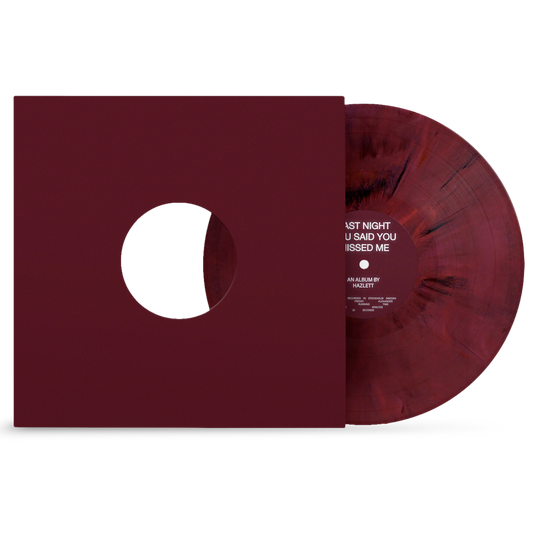 last night you said you missed me Vinyl