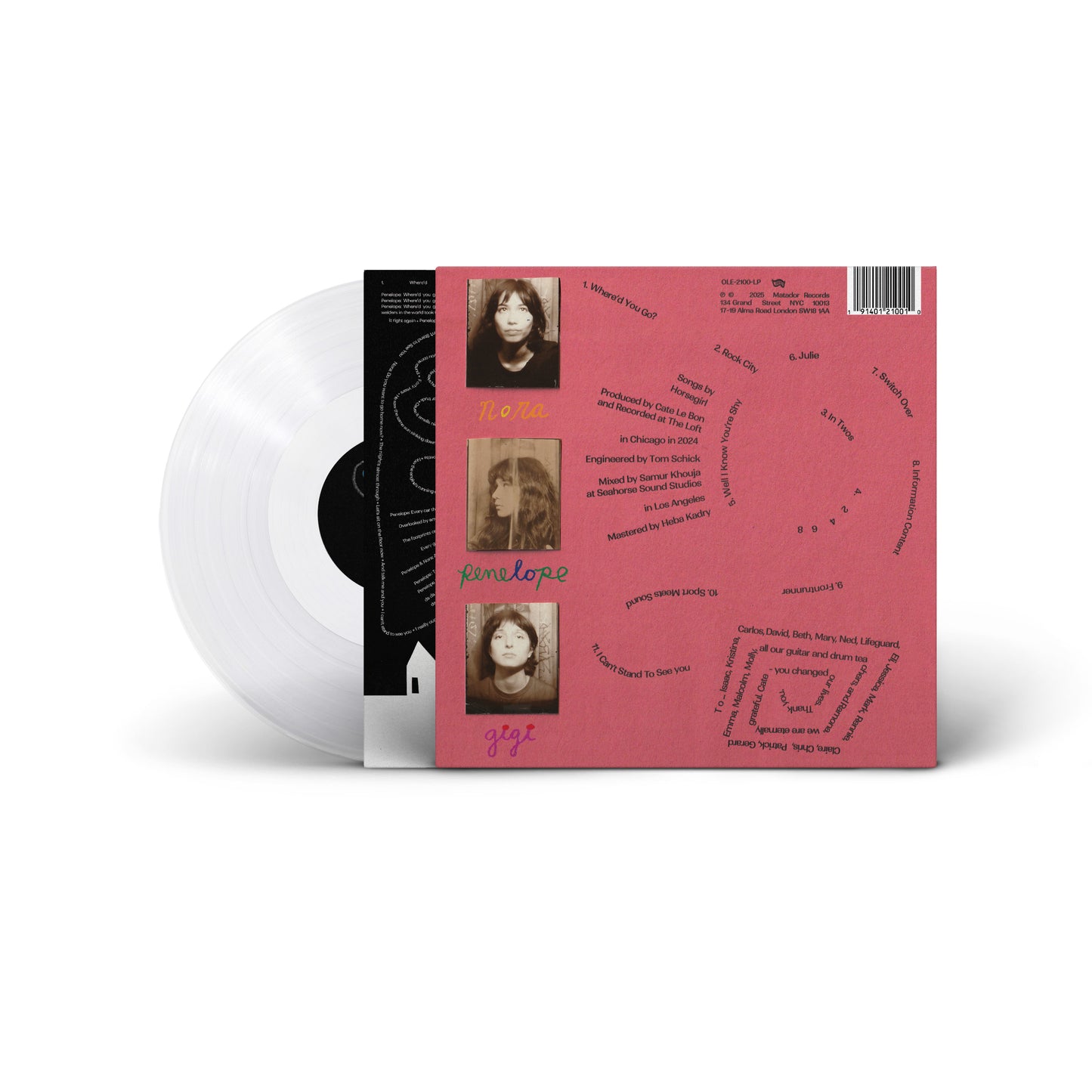 [Crystal Clear] Phonetics On And On Vinyl LP