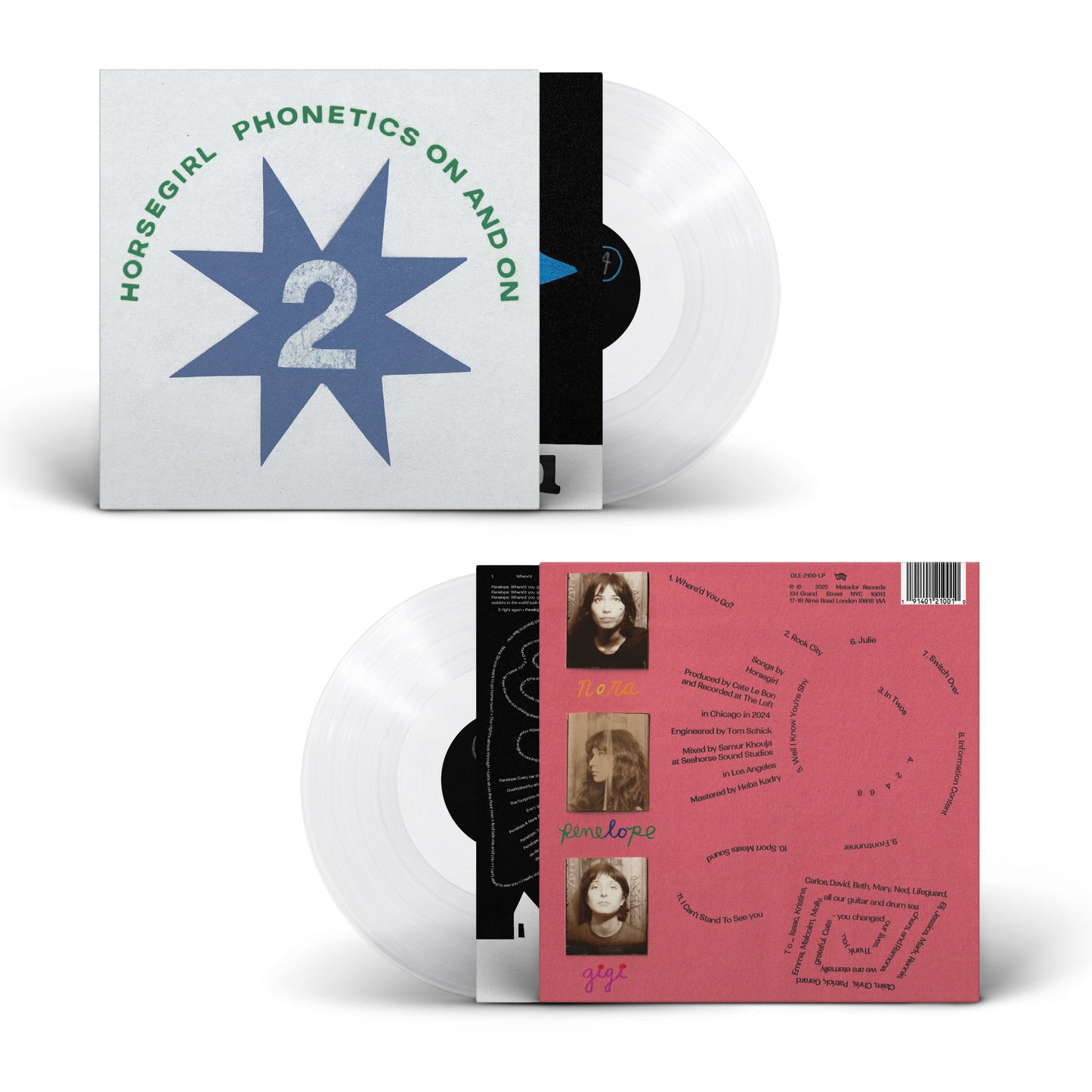 [Crystal Clear] Phonetics On And On Vinyl LP