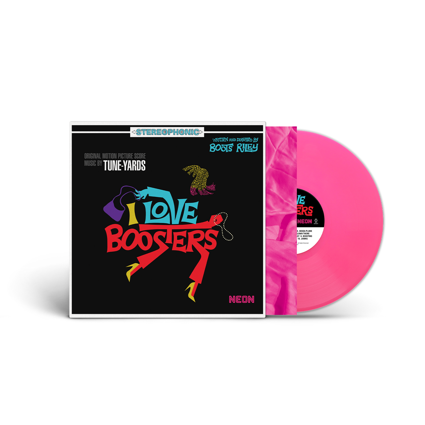 I Love Boosters Score (Pink) Vinyl LP