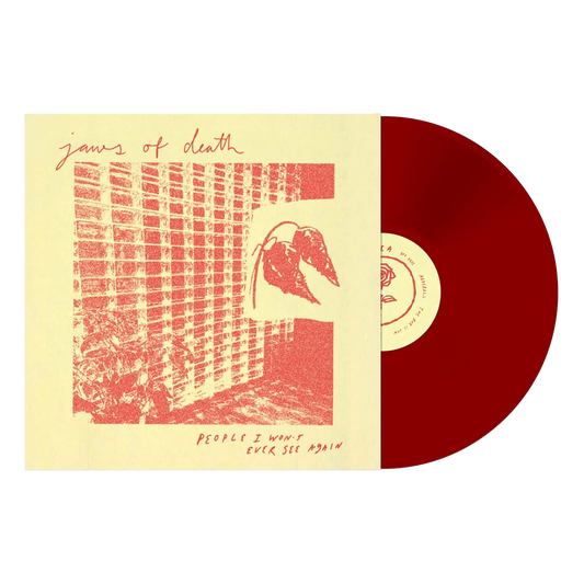 People I Won't Ever See Again Vinyl LP - 1st Pressing (Translucent Red)