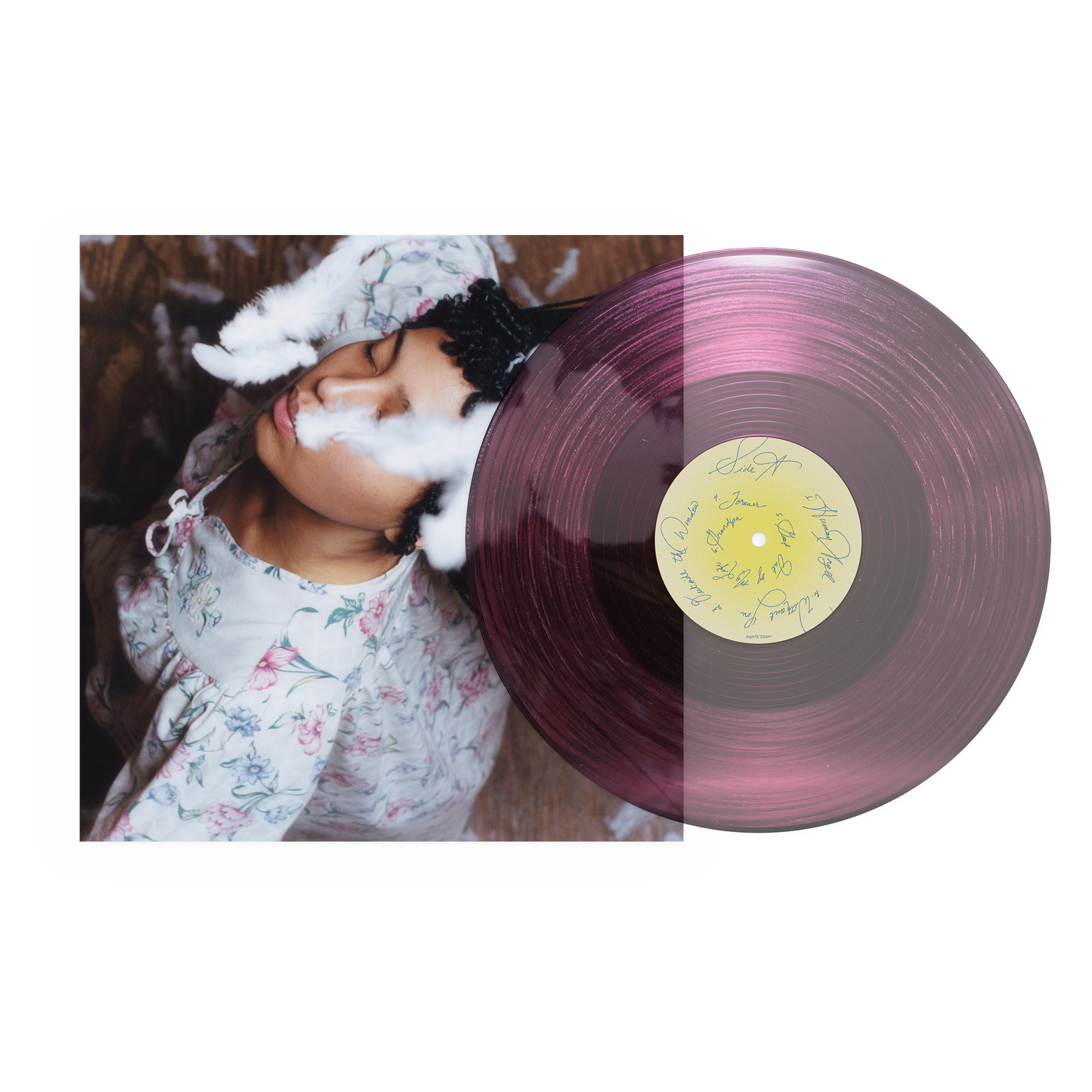 Follow The Light Vinyl LP - Clear Pink