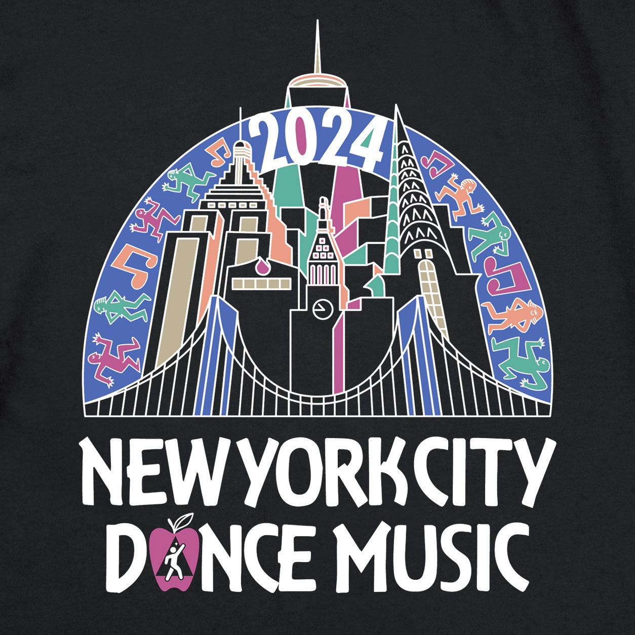 NYC Marathon Tee (Black)