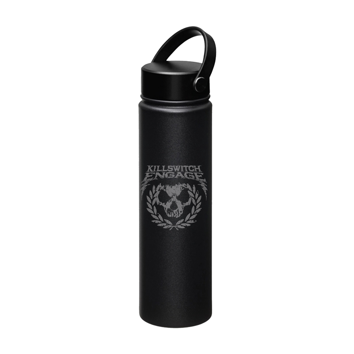 Skull Wreath Water Bottle