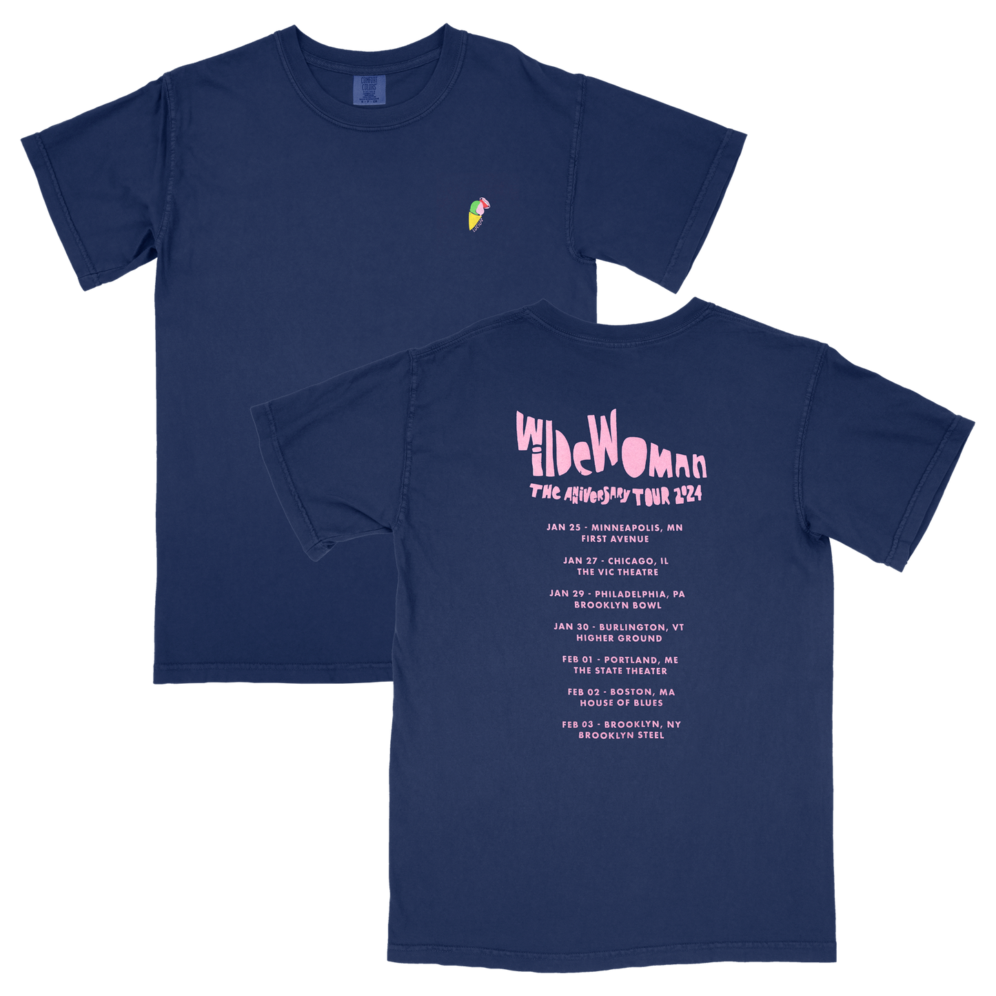 Ice Cream Tour Dates Tee