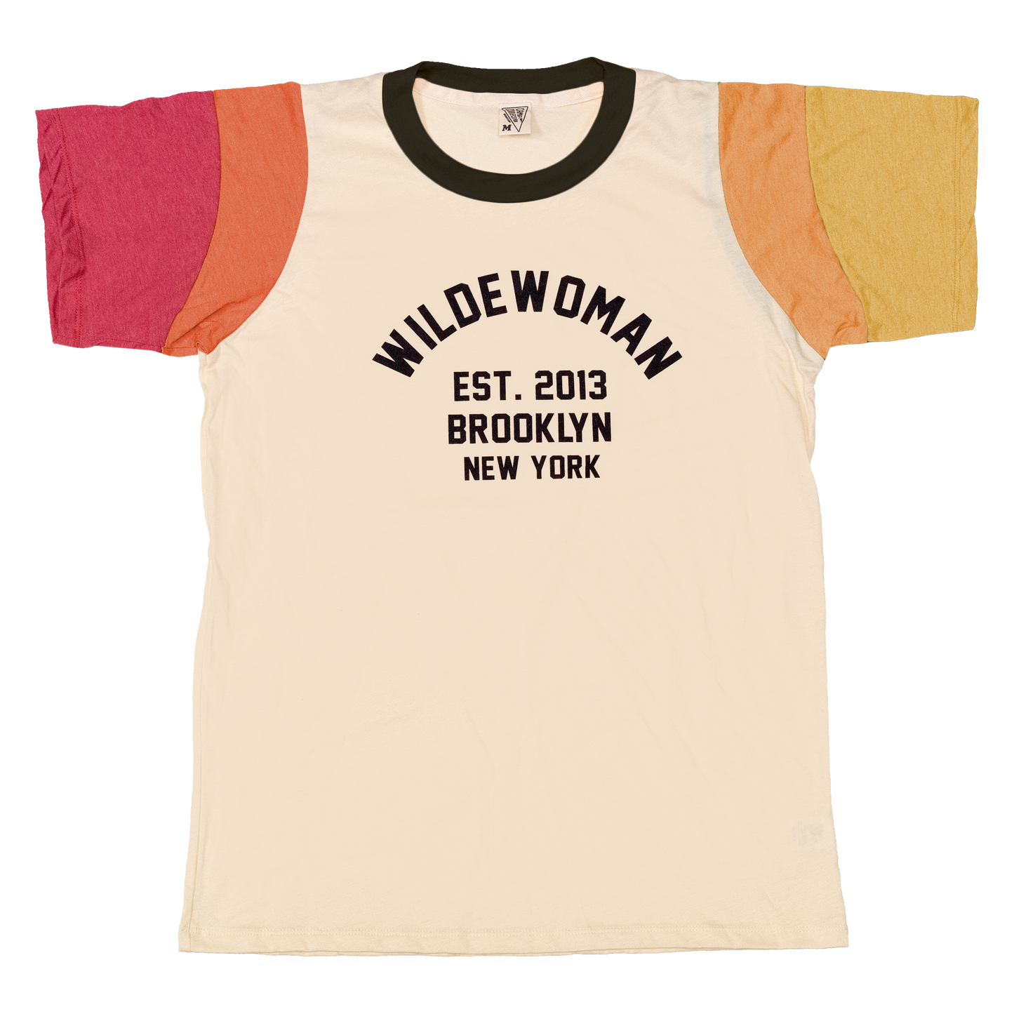 Wildewoman Collegiate Tee (Black Collar)
