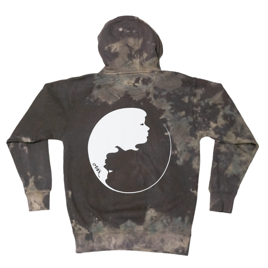 [Re-Mixed] Bleach-Dyed Silhouette Hoodie